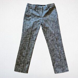 Ann Taylor Gray Textured Dress Pants Trousers Size 4 Career Workwear